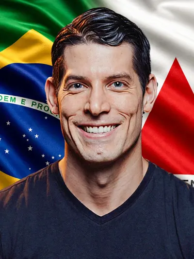 Retrato de Marco Antônio Superman