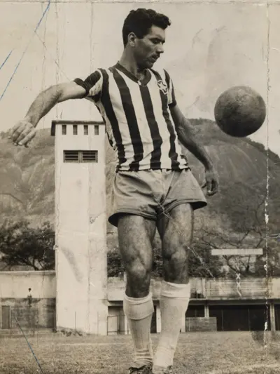 Retrato de Nilton Santos